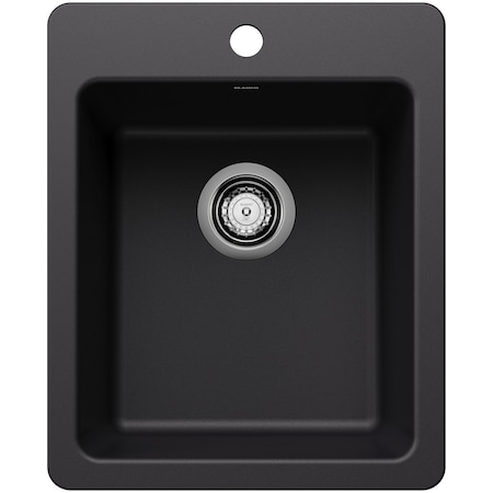 Blanco Bar Sink, Granite Composite, 23.56 in W x 24.94 in L x 443234